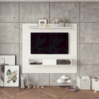 Mobile TV a parete bianco/sabbia/marrone scuro/marrone chiaro, singolo, per TV fino a 70"