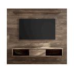 Mobile TV a parete bianco/sabbia/marrone scuro/marrone chiaro, singolo, per TV fino a 70"