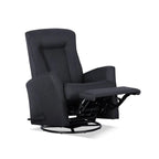 Poltrona reclinável girevole Grey Glider, 1 posto