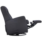 Poltrona reclinável girevole Grey Glider, 1 posto