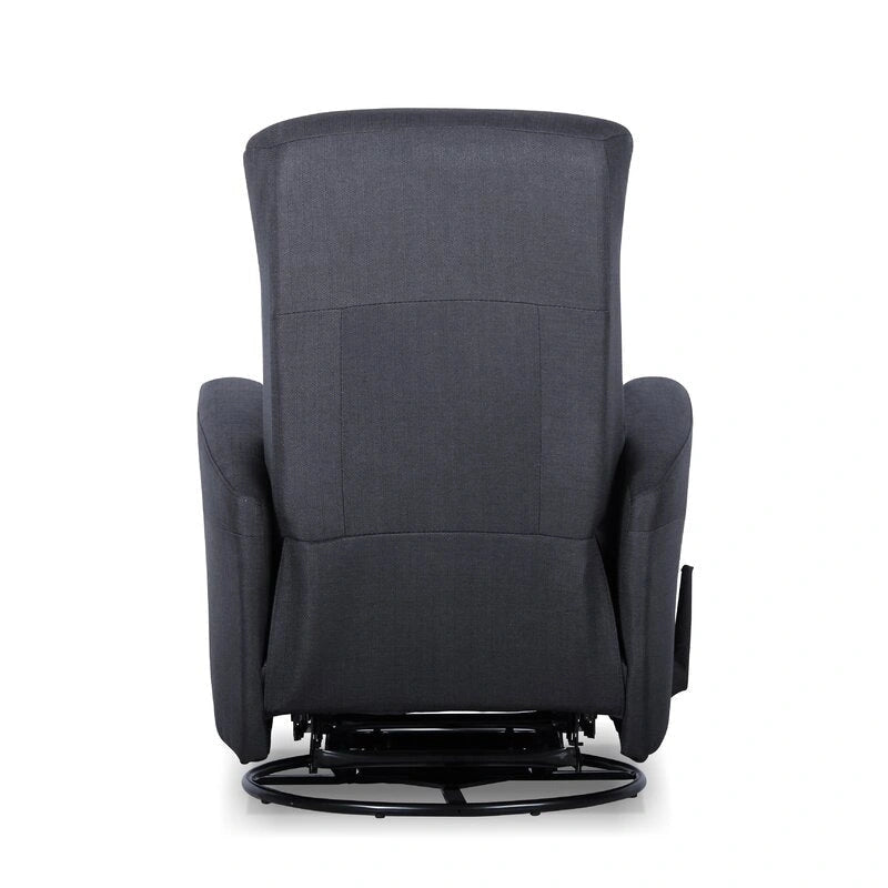 Poltrona reclinável girevole Grey Glider, 1 posto