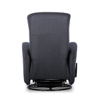 Poltrona reclinável girevole Grey Glider, 1 posto
