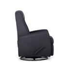 Poltrona reclinável girevole Grey Glider, 1 posto