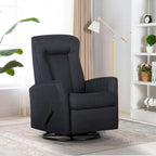 Poltrona reclinável girevole Grey Glider, 1 posto