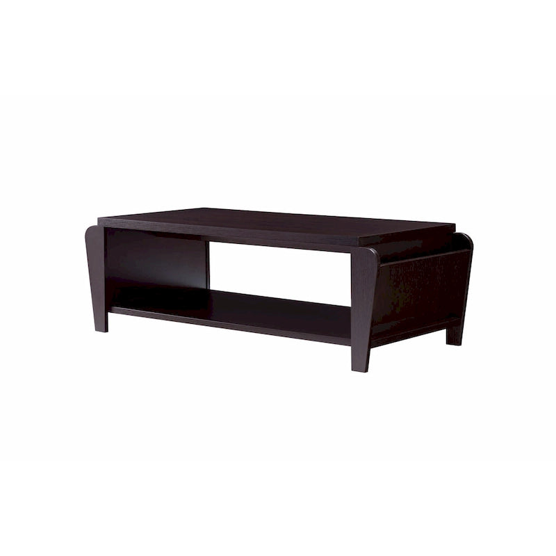 Tavolino da caffè Cappuccino, stile contemporaneo, 1 ripiano (56")