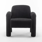 Poltrona in Tessuto Teddy, Posto Unico – Grigio / Arancione / Nero / Blu Navy / Bianco