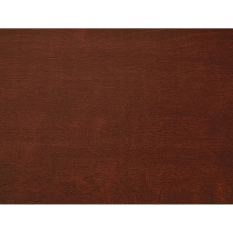 Tavolino, finitura Espresso/Naturale, gambe cromate, 1 pezzo