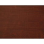 Tavolino, finitura Espresso/Naturale, gambe cromate, 1 pezzo
