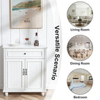 Madia Credenza Contenitore Cucina con Cassetti Tavolo Consolle con Ante
