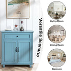 Madia Credenza Contenitore Cucina con Cassetti Tavolo Consolle con Ante