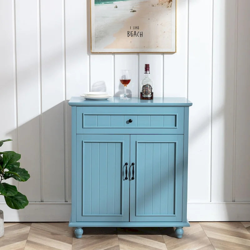 Madia Credenza Contenitore Cucina con Cassetti Tavolo Consolle con Ante