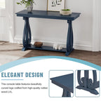 Consolle da 48", Blu Navy/Noce/Nero/Espresso, Ripiano Aperto, Montaggio a 1 persona