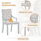 Grigio antico / Nero / Rovere e Bianco | Set da pranzo rotondo allungabile da 5 pezzi per 4 persone