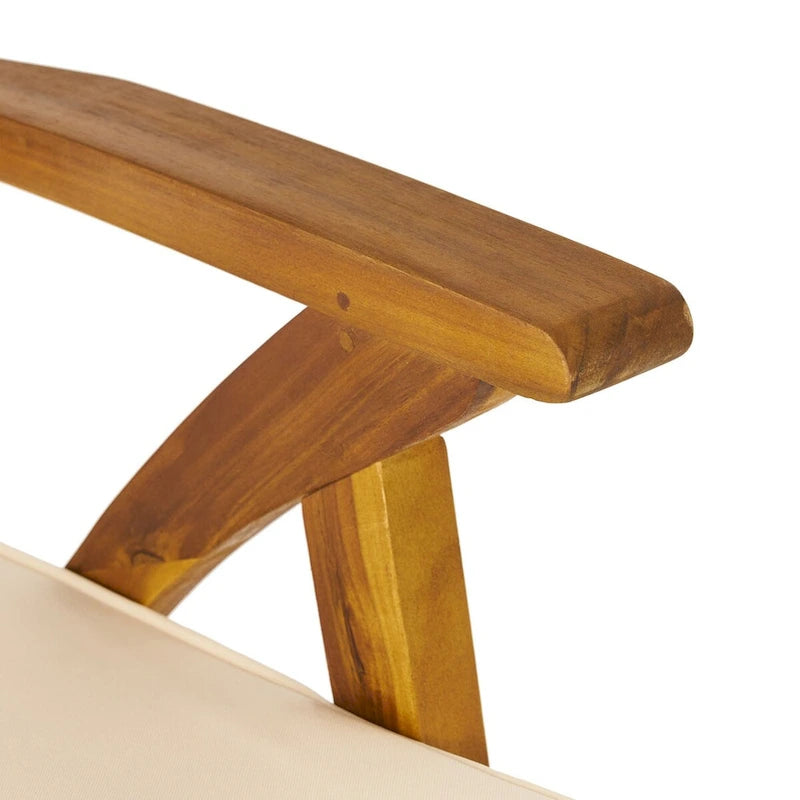 Set di 2 sgabelli da bar da esterno da 30", grigio/naturale/marrone, stile rustico industriale, legno di acacia e ferro