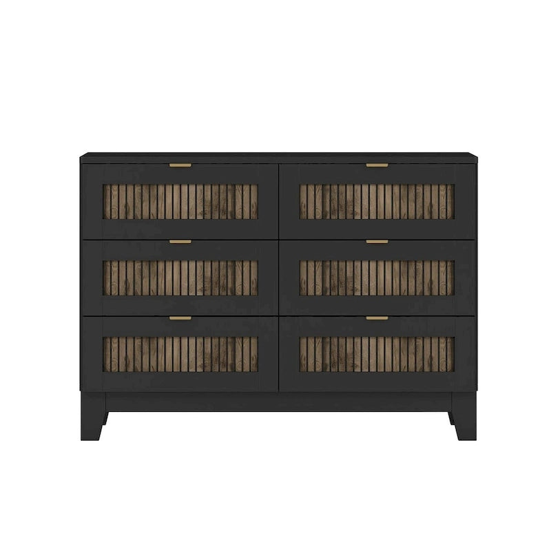Letto a piattaforma stile fattoria, misura matrimoniale, bianco/nero, set da 4 pezzi per 1-2 persone